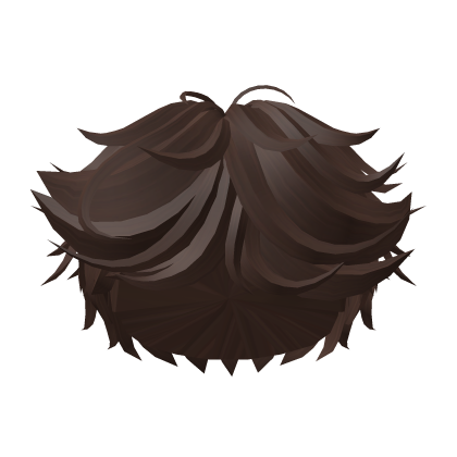 Classic Messy Fluffy Boy Hair Brown