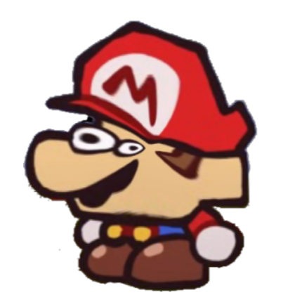 Cartoon Mario Idle Roblox decal