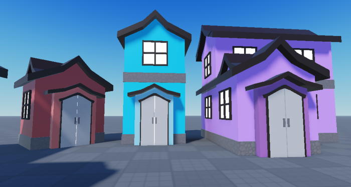 Melanie's Cute Low-Poly Homes! (4) preview 3