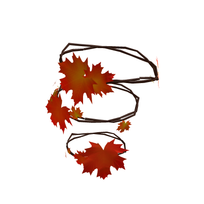 Orange Maple leaf ( korblox ) 