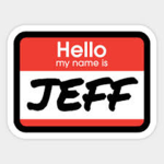 MY NAME IS JEFF CLUB