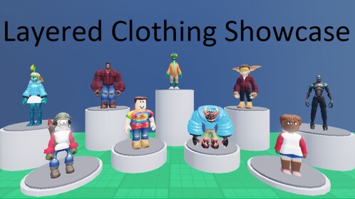 3D Layered Clothing Showcase [Update!]