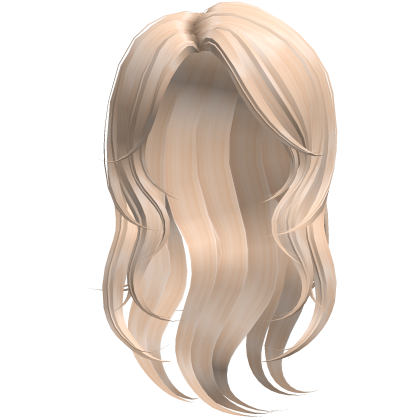 Wispy Blowout Sidepart Hair in Blonde Roblox item