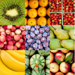 fruits mostly banana