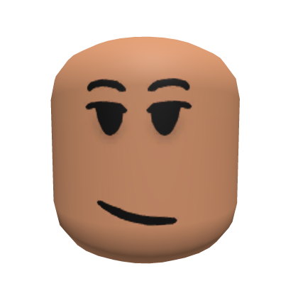 Tan Chill Smile Face Roblox item