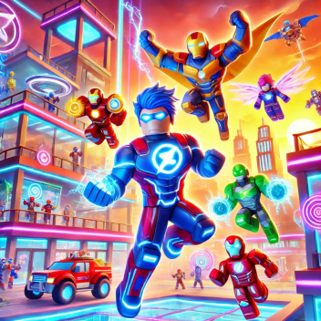 [UPDATE] 8 Player Super Hero Tycoon!