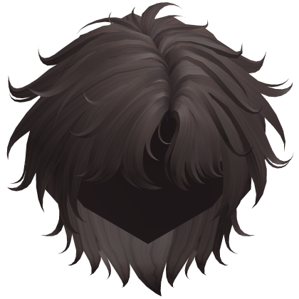 Brown Fluffy Messy Korean Idol Hair