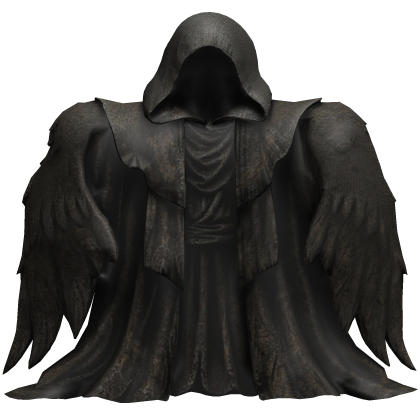 Grunge Hooded Angel Cloak Cape (Dirt Brown) Roblox item