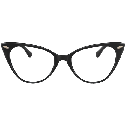 Black Cat Eye Glasses
