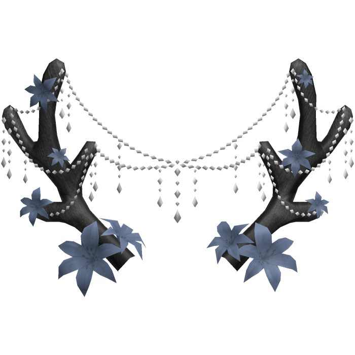 Ethereal Christmas Fairy Fawn Antlers w/ Jewels