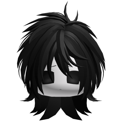 Messy Bob Emo Moe Face