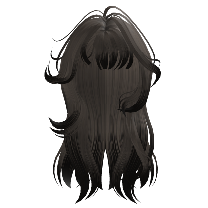 Ash/Black Wispy Long Layered Hair Roblox item