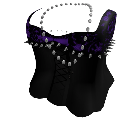Purple dress Roblox item