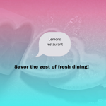 Lemon restaurant