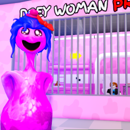 DOEY WOMAN BARRY'S PRISON RUN! (Obby)