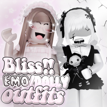 [NEW🖤] Bliss!! Emo & Dollete Girl Outfits