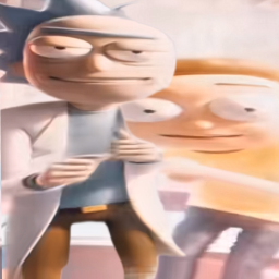 Rick and Morty Dance Obby / Muscle Man Dance Obby