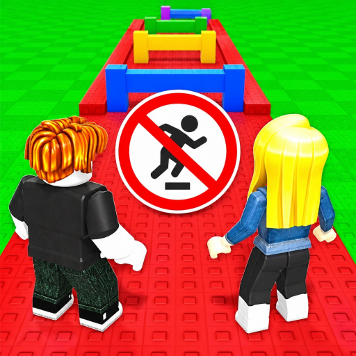 Can't Jump [2 Player Obby]