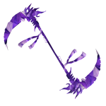 Purple Sparkle time Dual Scythe