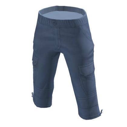 Blue Cargo Shorts
