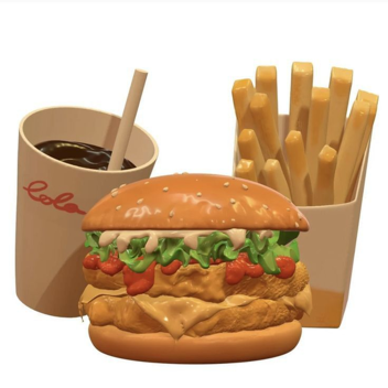 Burger & French Fries Obby 