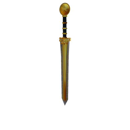 size fixed golden sword