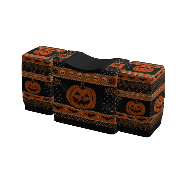 Black Pumpkin Halloween Sweater