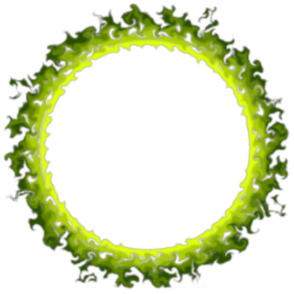 Green Ring of Fire Roblox decal