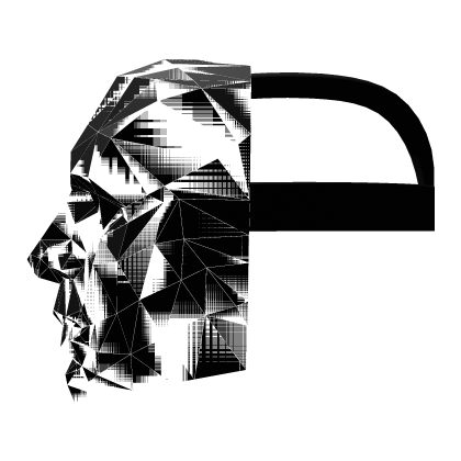 Glitched Polygon Mask