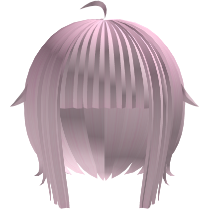 short moe emo hair with tuffs ; pink ꩜ 