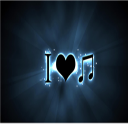 I LOVE MUSIC! Roblox decal