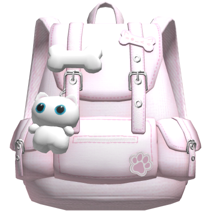 ♡ super cute pink kitty backpack 