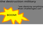 destruction military!