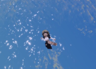 ragdoll engine but underwater (aesthetic version)