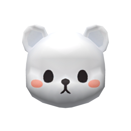 Polar Bear Cub Mask Roblox item