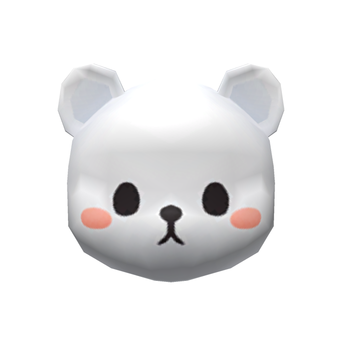 Polar Bear Cub Mask