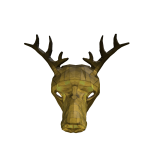 Golden Deer Mask