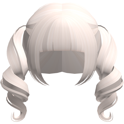 ♡ : cute blonde curly baby pigtails Roblox item