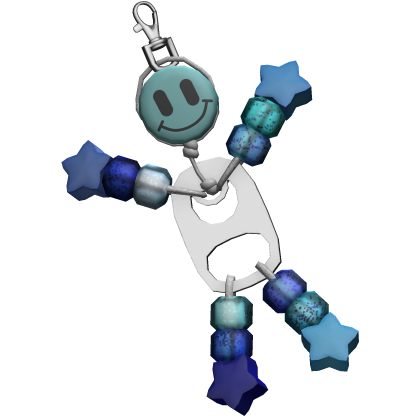 [NEW 🚨] (1.0) Blue Can Preppy Keychain Friend Roblox item
