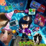 Crazy Guiena Brawlstars Pizza Shelly Thunder Bibi!