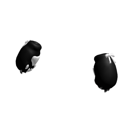 black cat paws w/ Bow thumbnail