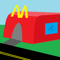 thE TRiP tO THE red fAsT FOod plACes!