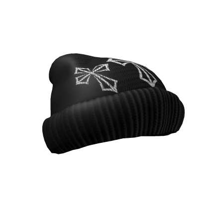 Gothic Black Beanie Roblox item