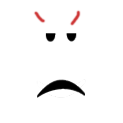 angry boy face Roblox decal
