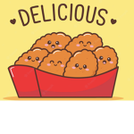 {Chicken nuggies fan group}