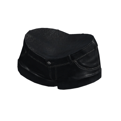 Black Denim Shorts