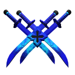 Blue Ninja Swords