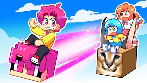[W1] Obby But You're Riding A Floppa