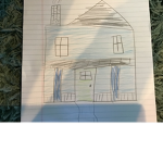 I have a blue house