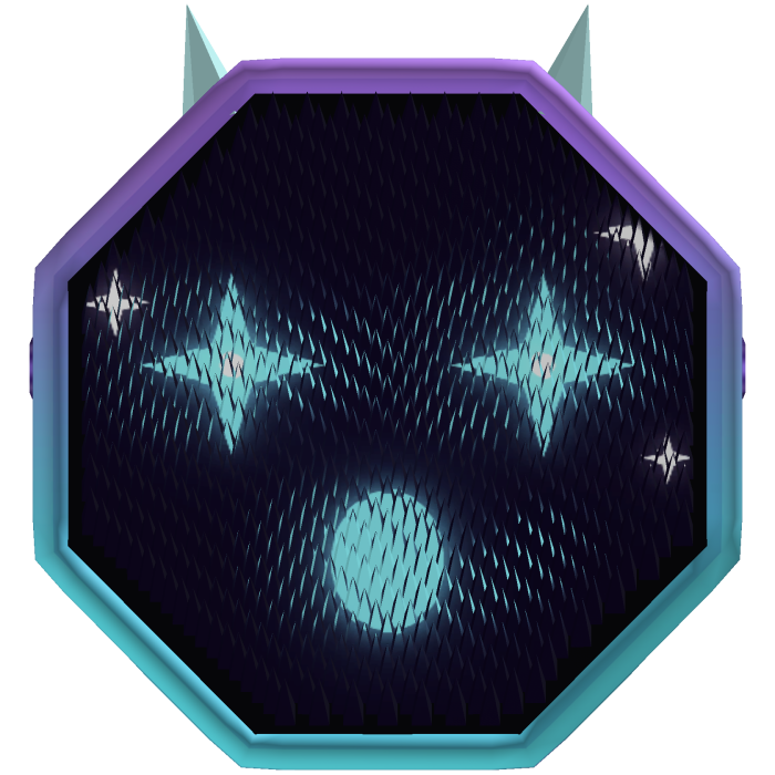 [ANIMATED] 4 Faces Gem Mask